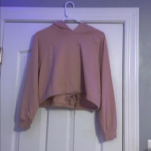 Pink hoodie